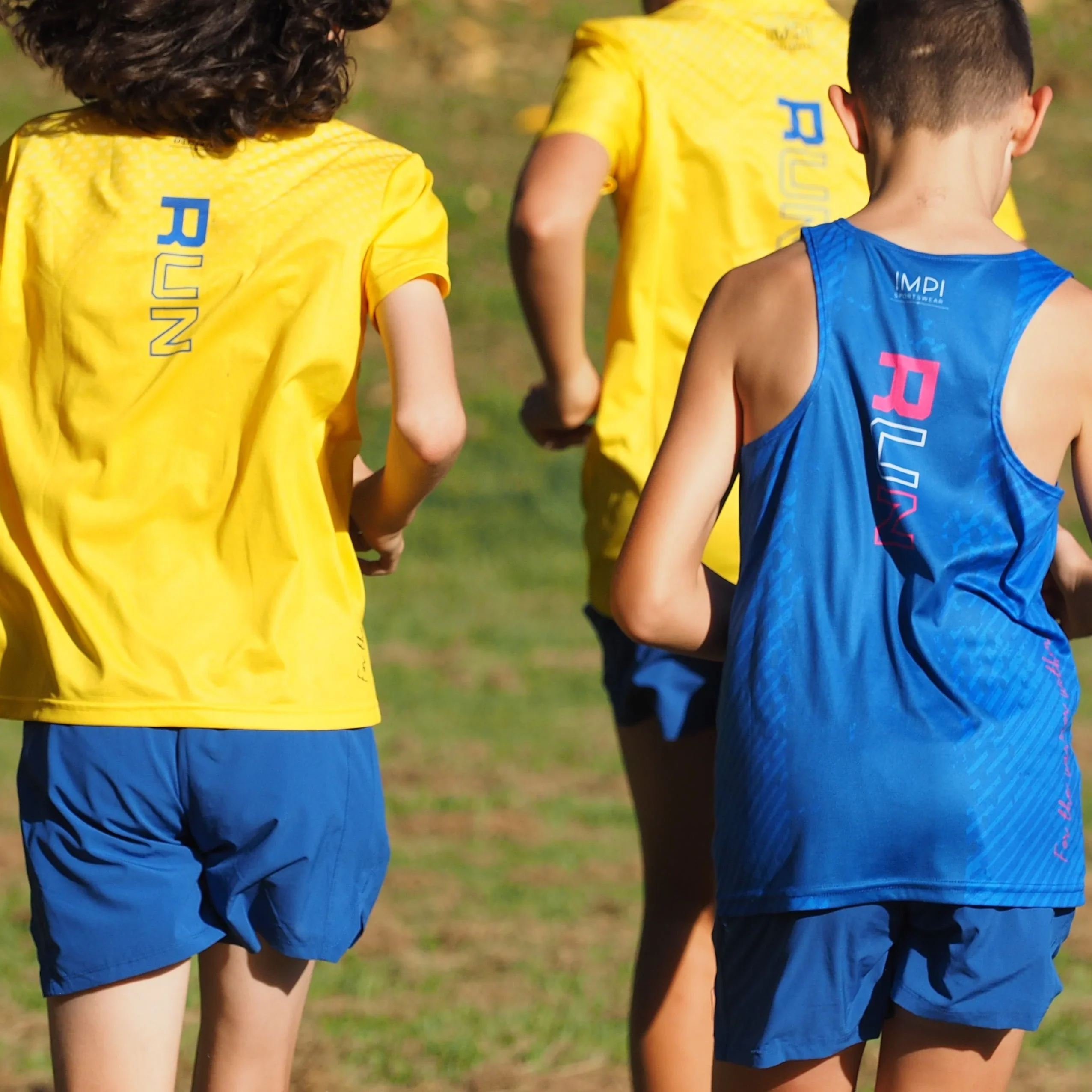IMPI Boys Running Shorts - Atlantic Blue - Image 3