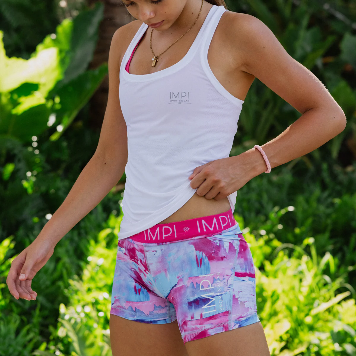 IMPI Elastic Bike Shorts - Aurora Australis - Image 6