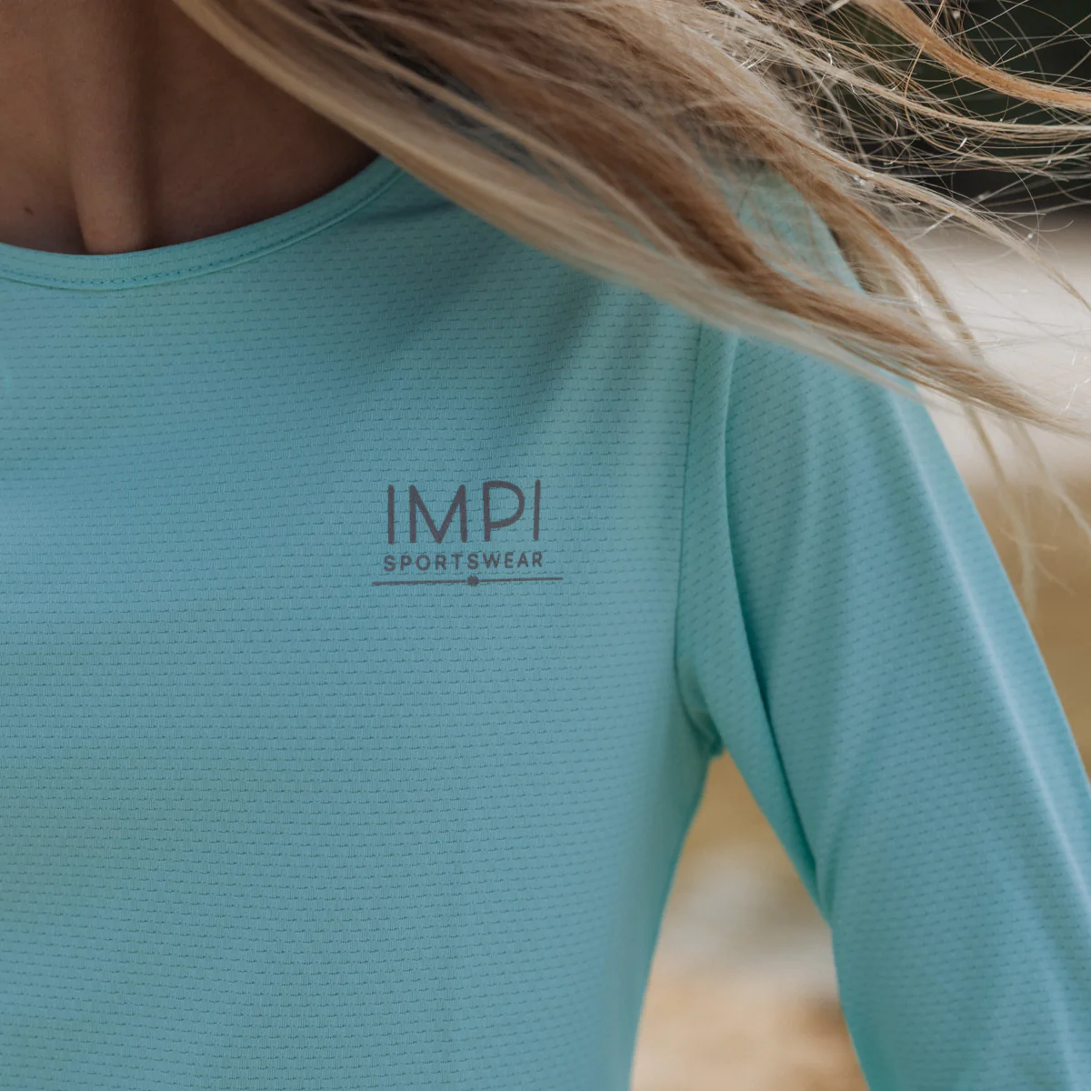 IMPI Long Sleeve Running Top - Mint - Image 10