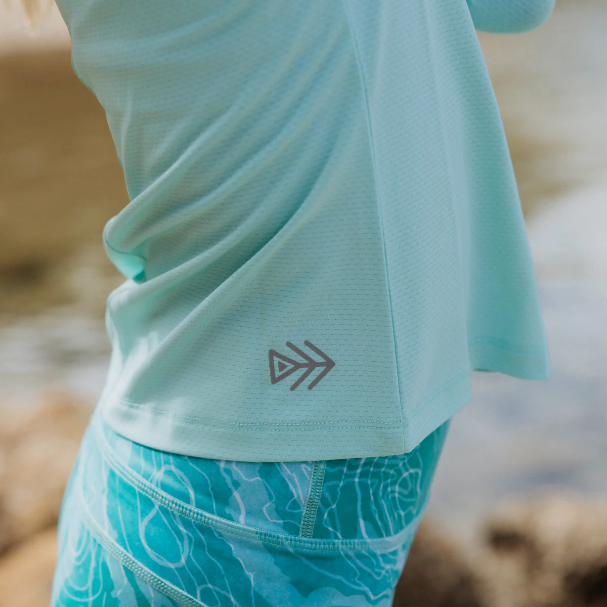 IMPI Long Sleeve Running Top - Mint - Image 8