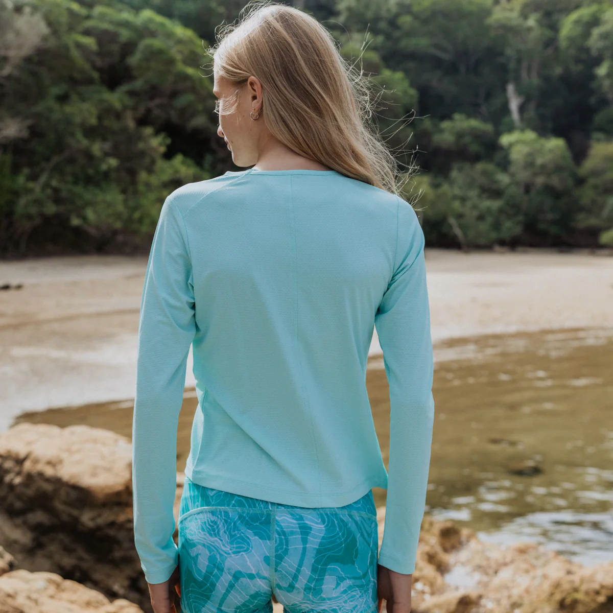 IMPI Long Sleeve Running Top - Mint - Image 9