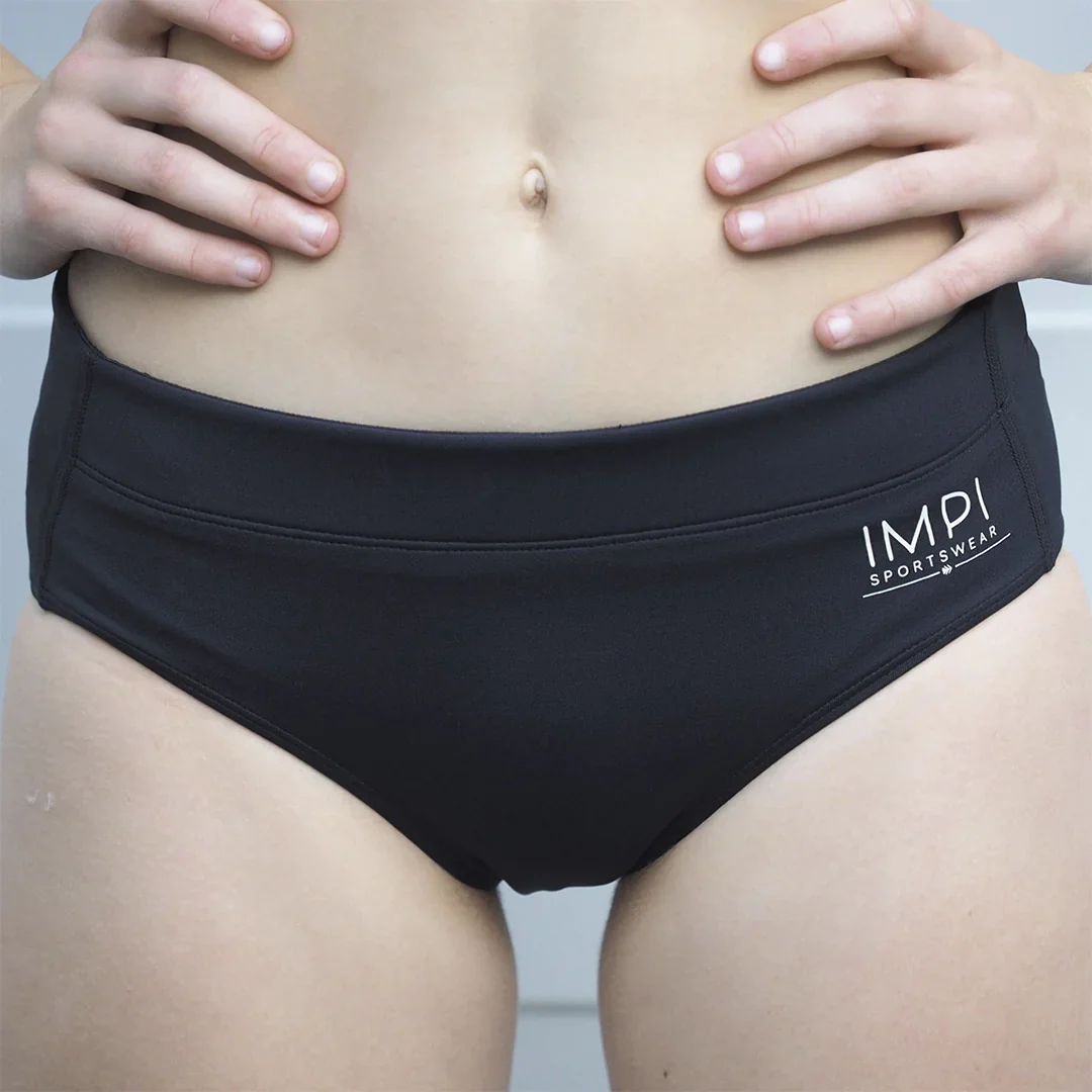 IMPI Racing Briefs Front Logo Only - Black - Image 2