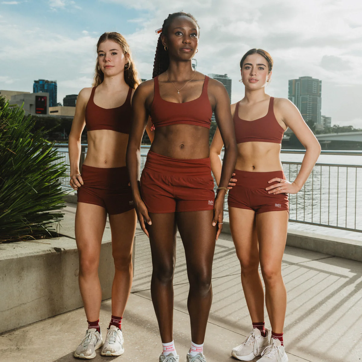 IMPI Running Shorts - Rust - Image 6