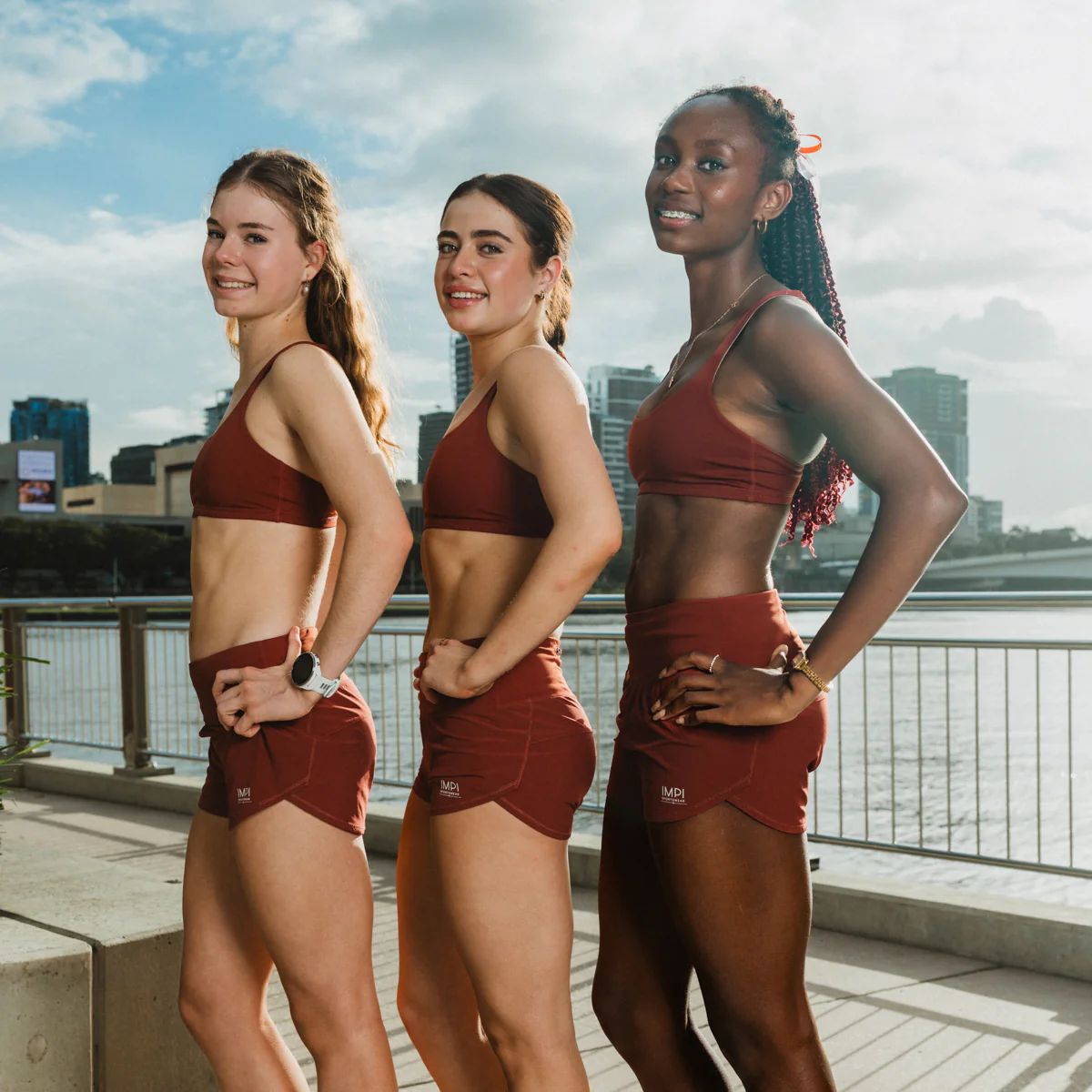 IMPI Running Shorts - Rust - Image 7