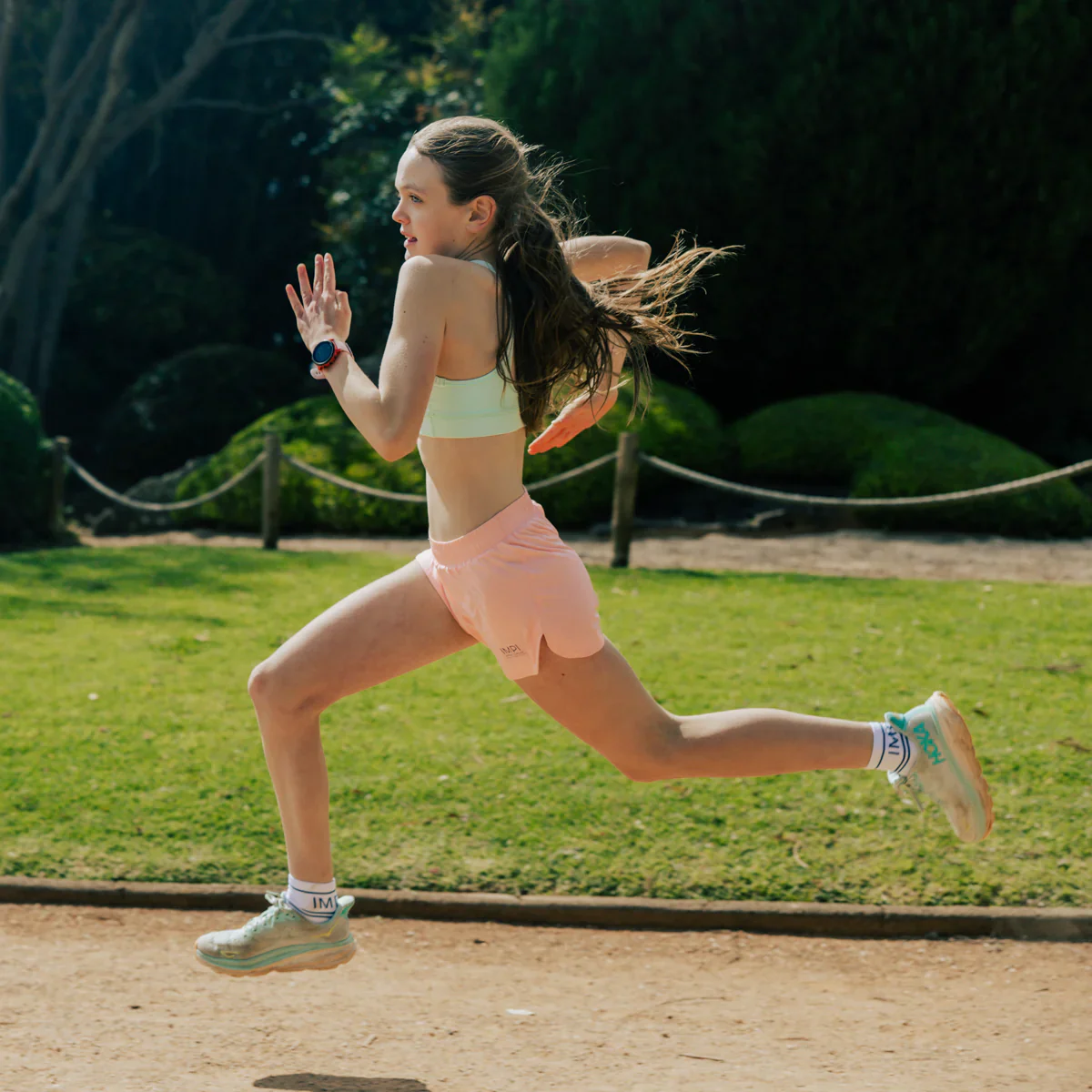 IMPI Running Shorts - Apricot - Image 5